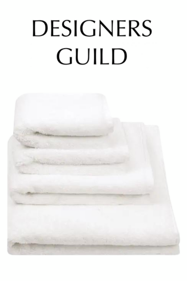 LOWESWATER BIANCO TOWELS DESIGNERS GUILD