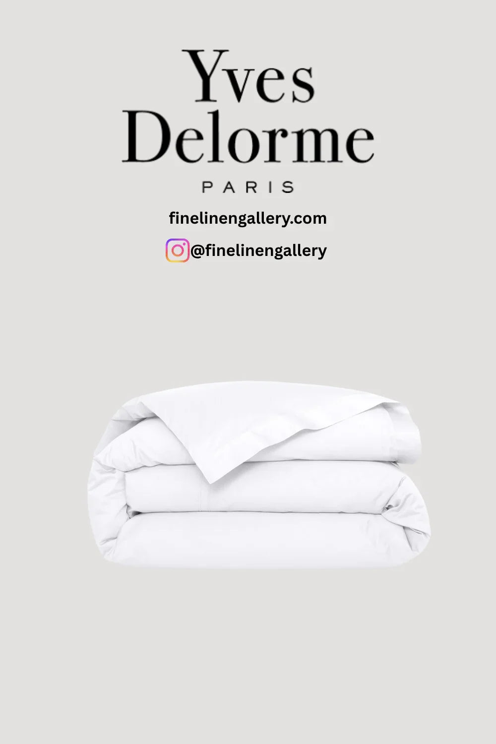 Adagio Duvet Cover Yves Delorme Couture