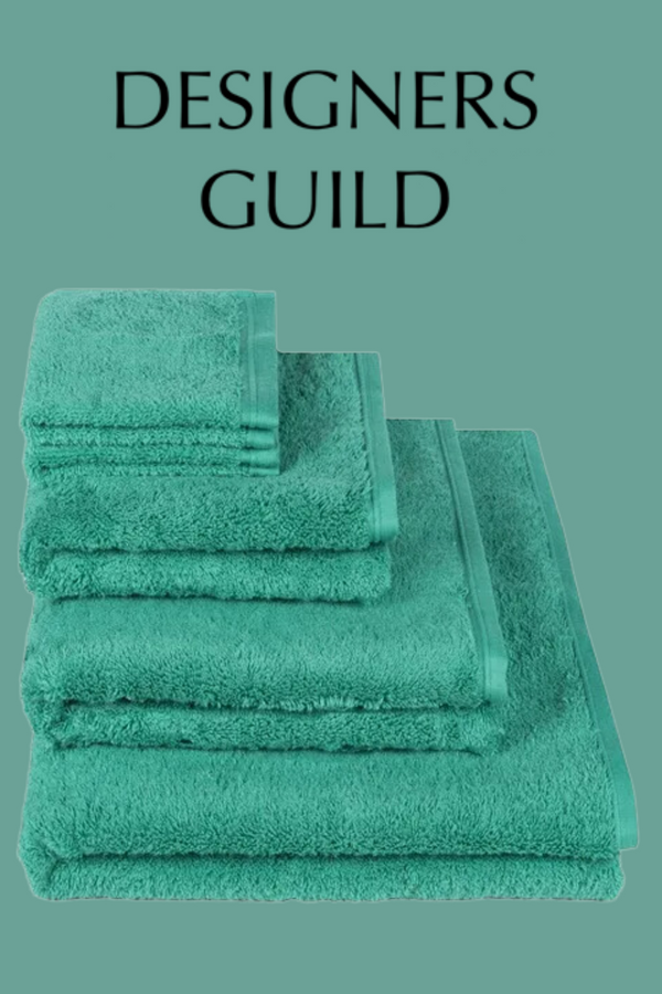 LOWESWATER VIRIDIAN  TOWELS DESIGNERS GUILD