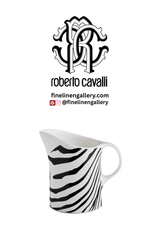Roberto Cavalli Home Creamer ZEBRAGE diam. 3.5", H 3.3"