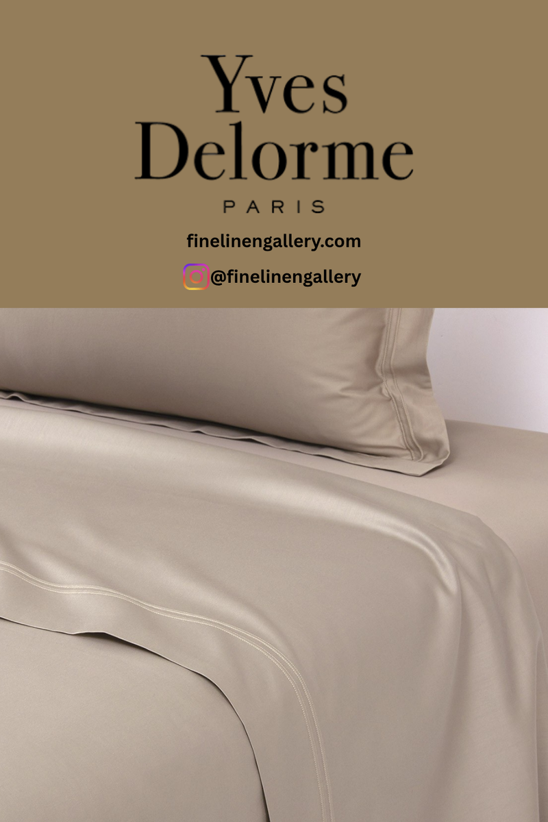 Triomphe Flat Sheet Yves Delorme