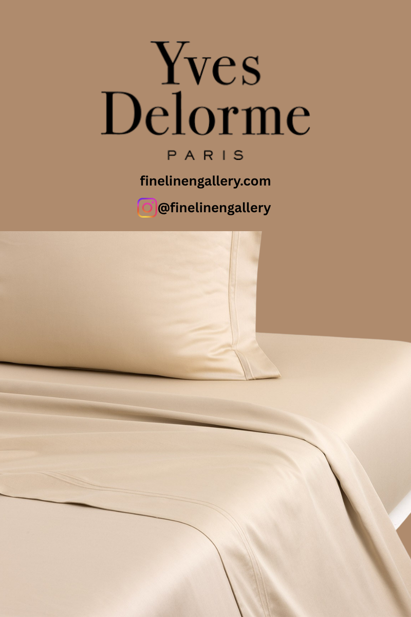 Triomphe Flat Sheet Yves Delorme