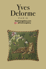 Orchidia Decorative Pillow - Palais Royal Linen Gallery