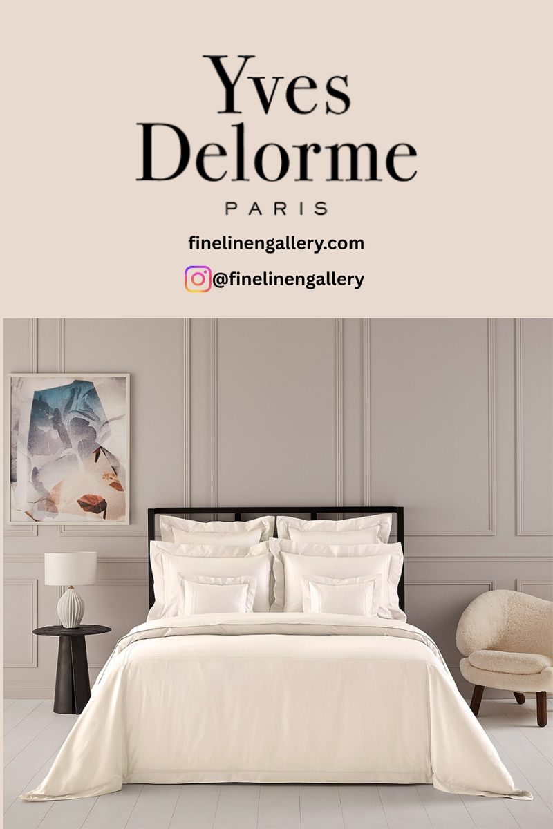 Adagio Sham Yves Delorme Couture