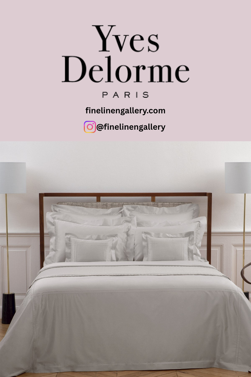 Adagio Sham Yves Delorme Couture