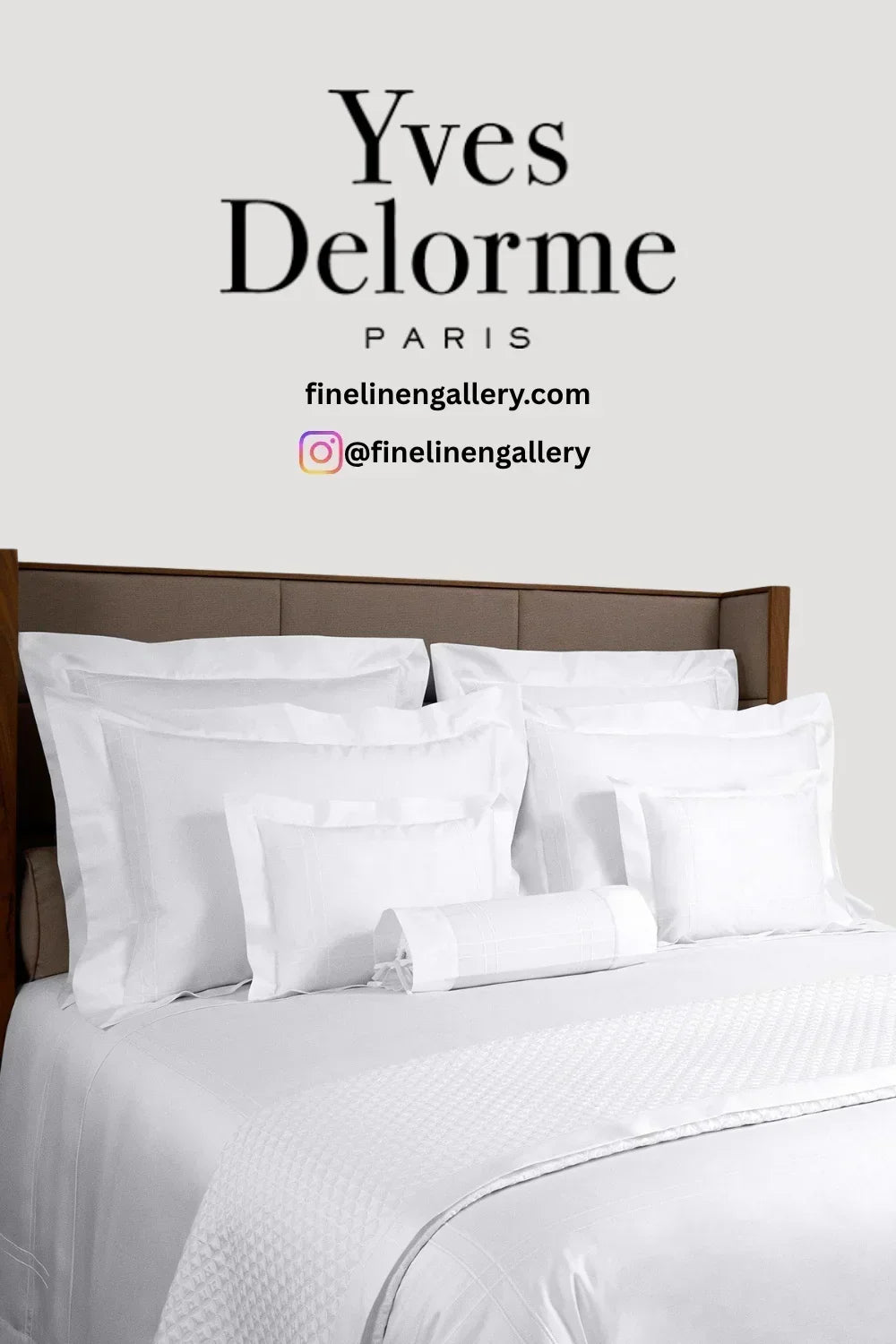 Adagio Duvet Cover Yves Delorme Couture