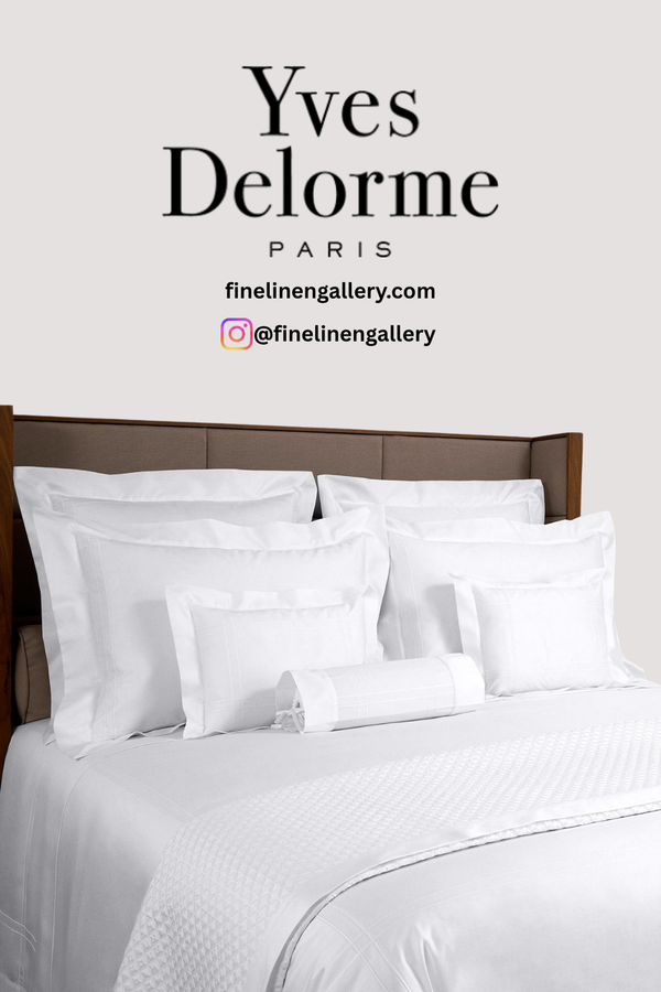 Adagio Duvet Cover Yves Delorme Couture