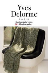 Fauve Throw - Palais Royal Linen Gallery