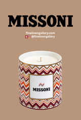 Missoni Home Scented Candle ICONIC 270gr diam. 3.3", H 3.5"
