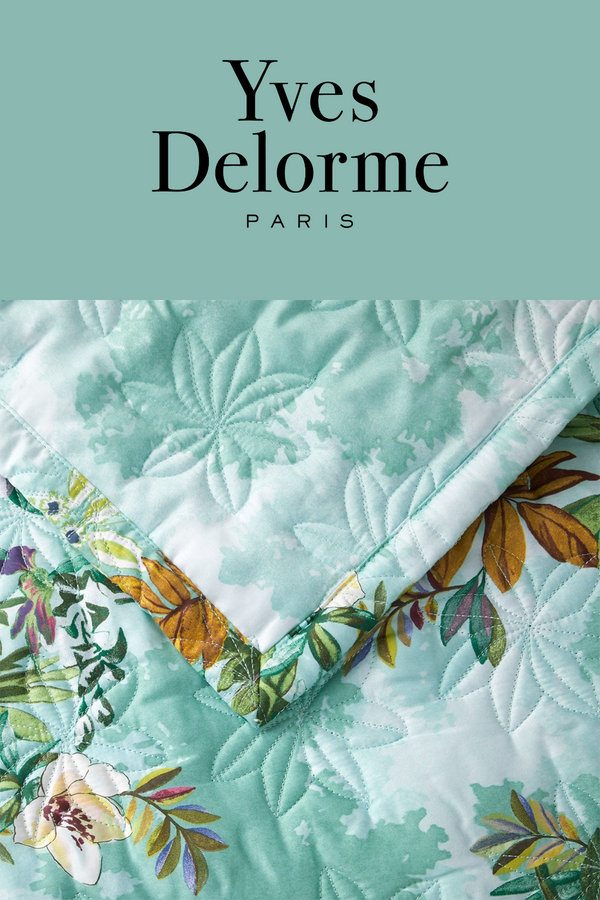 Panorama Quilted Coverlet Yves Delorme