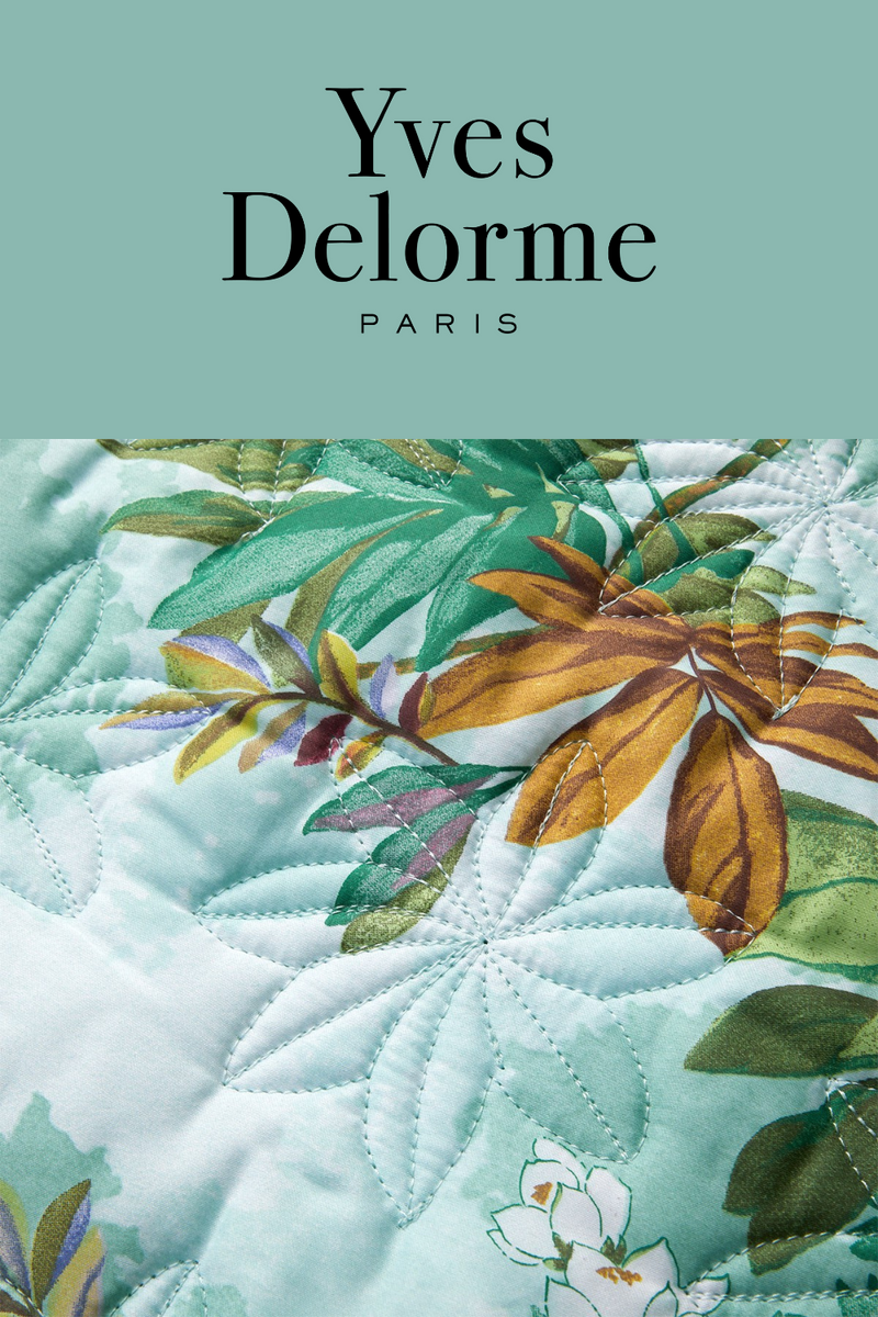 Panorama Quilted Coverlet Yves Delorme