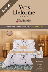 Eclipses Queen bedding Set - Palais Royal Linen Gallery