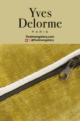 Orphéo Decorative Pillow - Palais Royal Linen Gallery