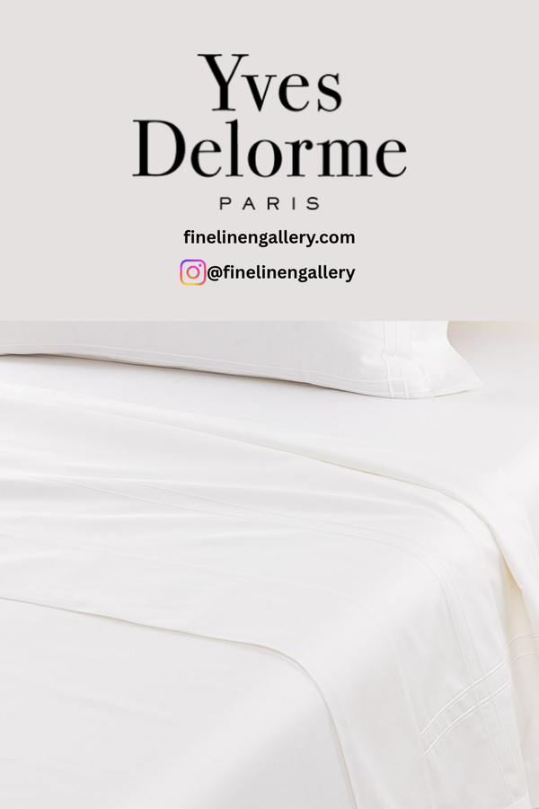 Adagio Flat Sheet Yves Delorme Couture