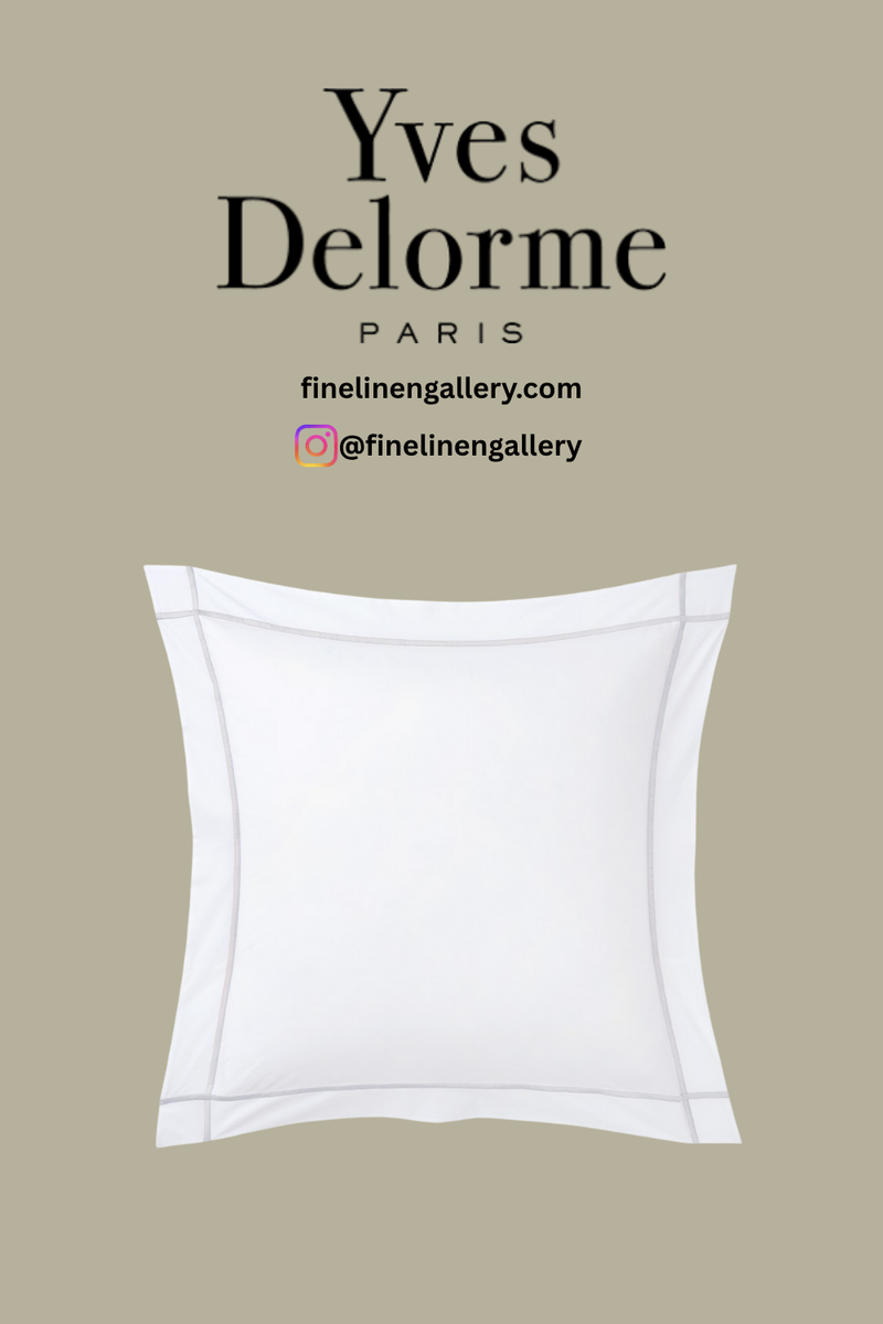 Athena Sham by Yves Delorme 500 Thread Count