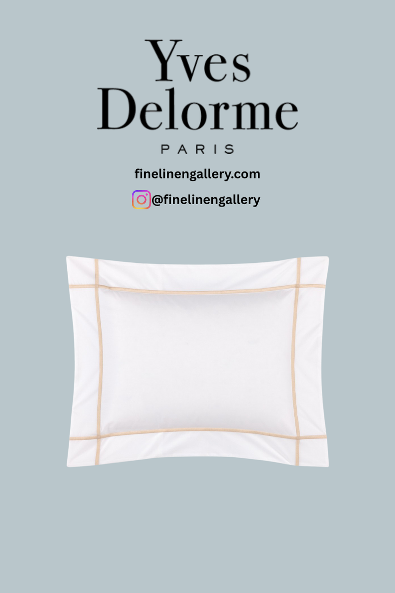 Athena Sham by Yves Delorme 500 Thread Count