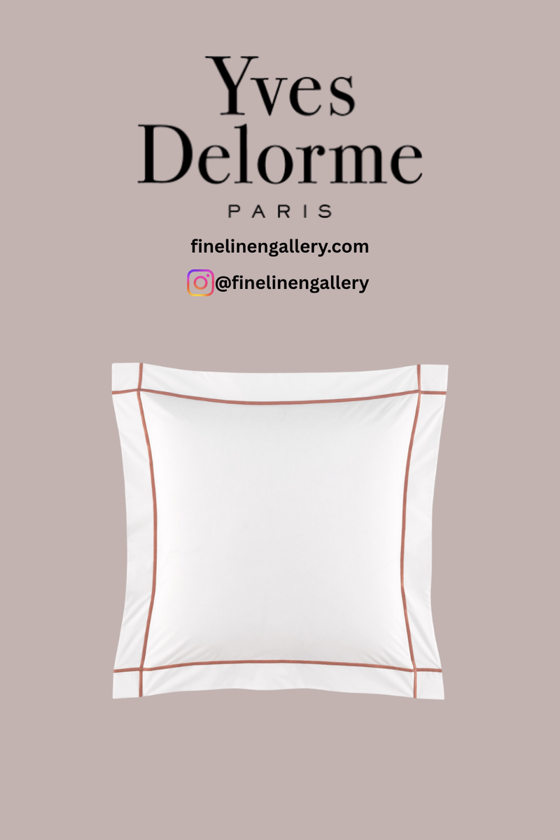 Athena Sham by Yves Delorme 500 Thread Count