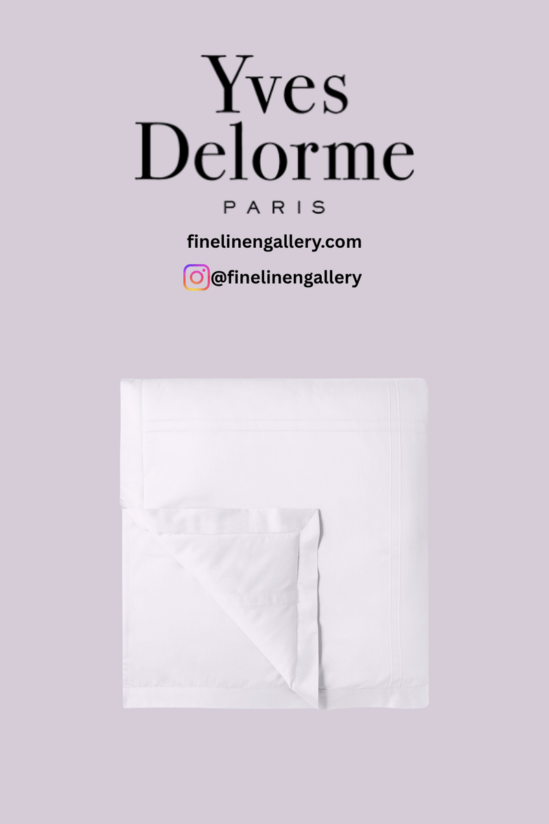 Adagio Duvet Cover Yves Delorme Couture