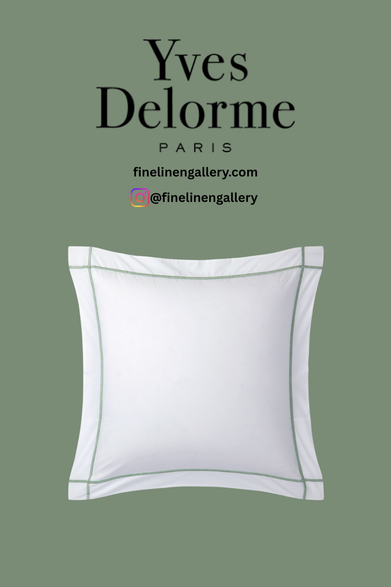 Athena Sham by Yves Delorme 500 Thread Count