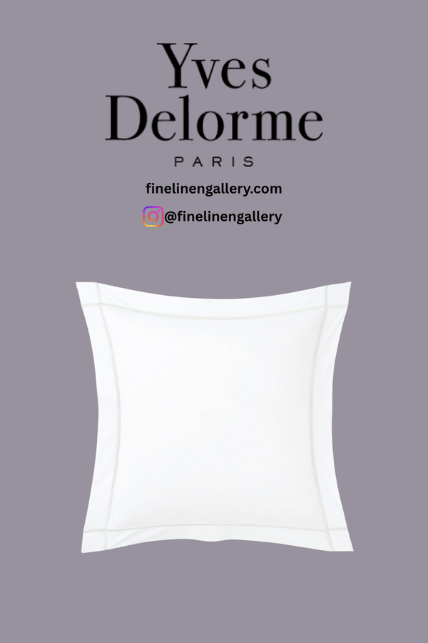 Athena Sham by Yves Delorme 500 Thread Count