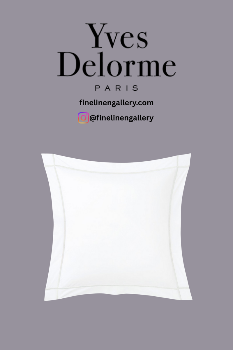 Athena Sham by Yves Delorme 500 Thread Count