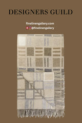 Bainbridge Natural Throw - Palais Royal Linen Gallery