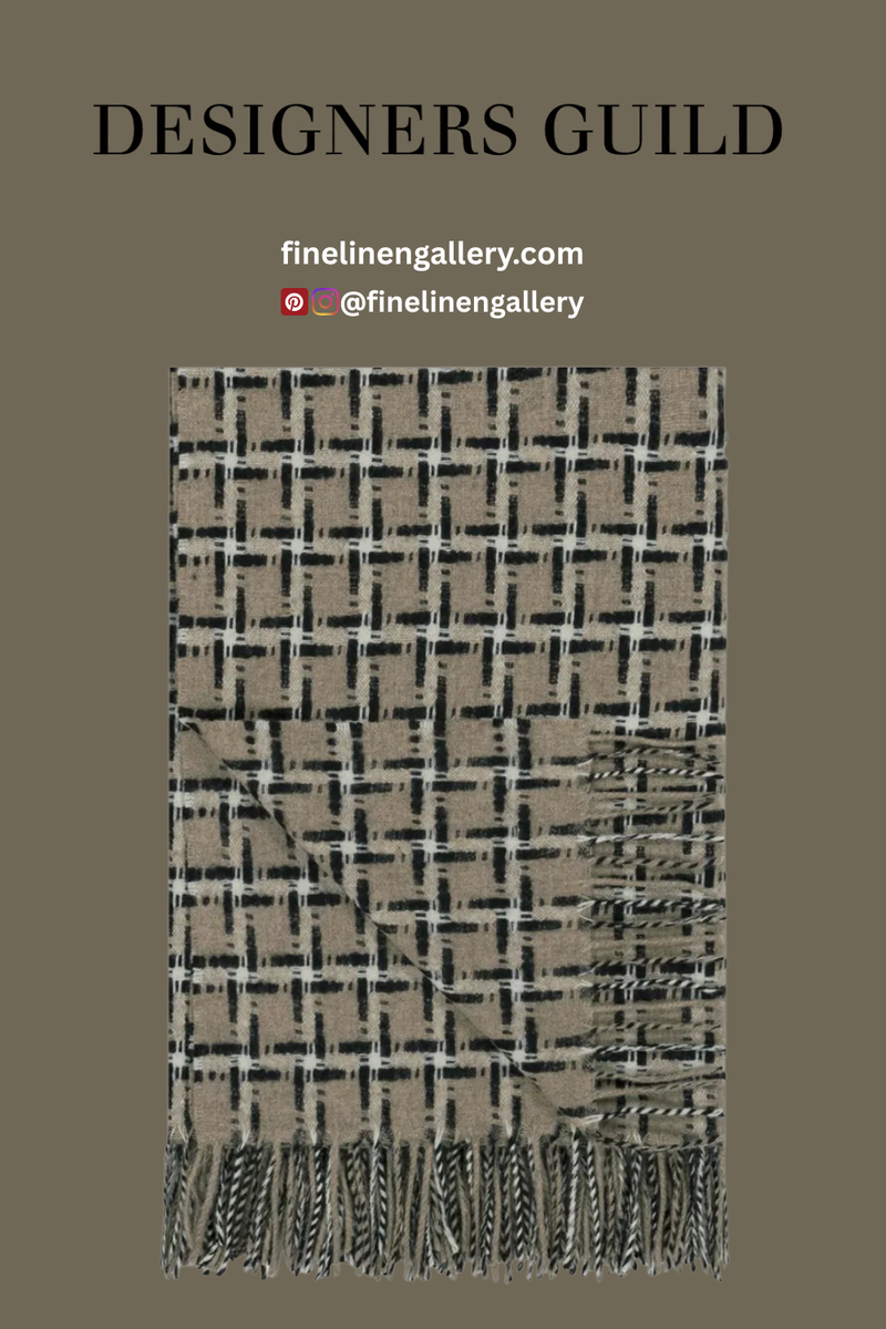 Clarendon Natural Throw