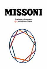 Missoni Home Pickle Dish NASTRI Multicolor diam. 9"