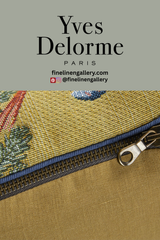 Ézio Decorative Pillow - Palais Royal Linen Gallery
