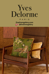 Orchidia Decorative Pillow - Palais Royal Linen Gallery