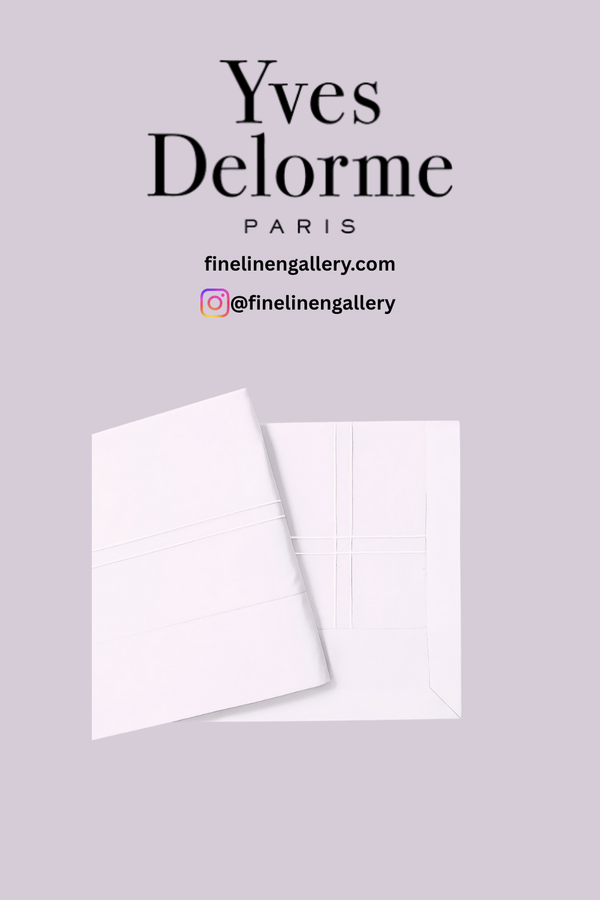 Adagio Flat Sheet Yves Delorme Couture