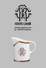 Roberto Cavalli Home Creamer SILK Gold diam. 3.5", H 3.3"