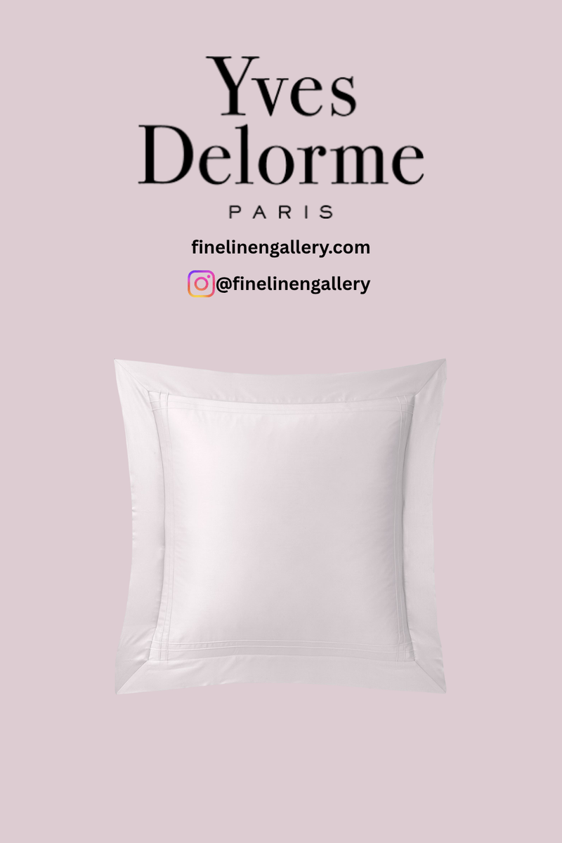 Adagio Sham Yves Delorme Couture