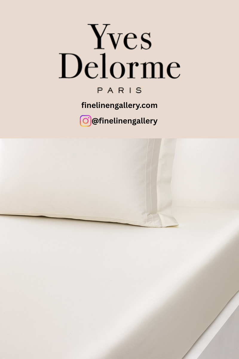 Adagio Fitted  Sheet Yves Delorme Couture