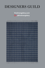 Pembroke Cobalt Merino Wool Throw