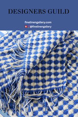 Lansdowne Cobalt Throw