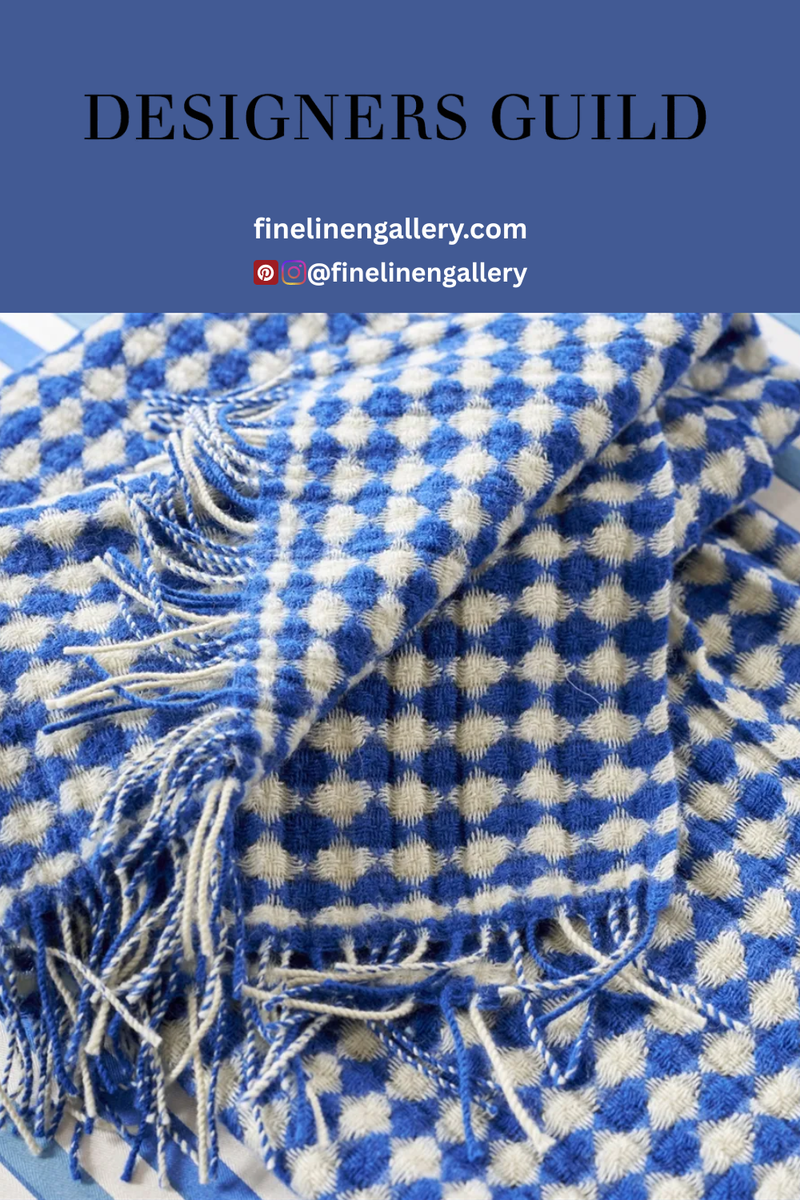 Lansdowne Cobalt Throw