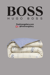 Azure Mist Duvet Cover - Palais Royal Linen Gallery