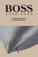 Silk Decorative BOSS Silk Sham - Palais Royal Linen Gallery