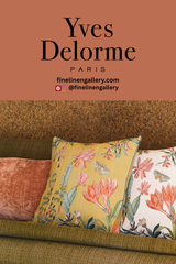 Ézio Decorative Pillow - Palais Royal Linen Gallery