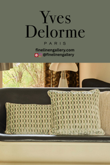 Ruhl Decorative Pillow - Palais Royal Linen Gallery