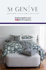 Somerset Duvet Cover - Palais Royal Linen Gallery