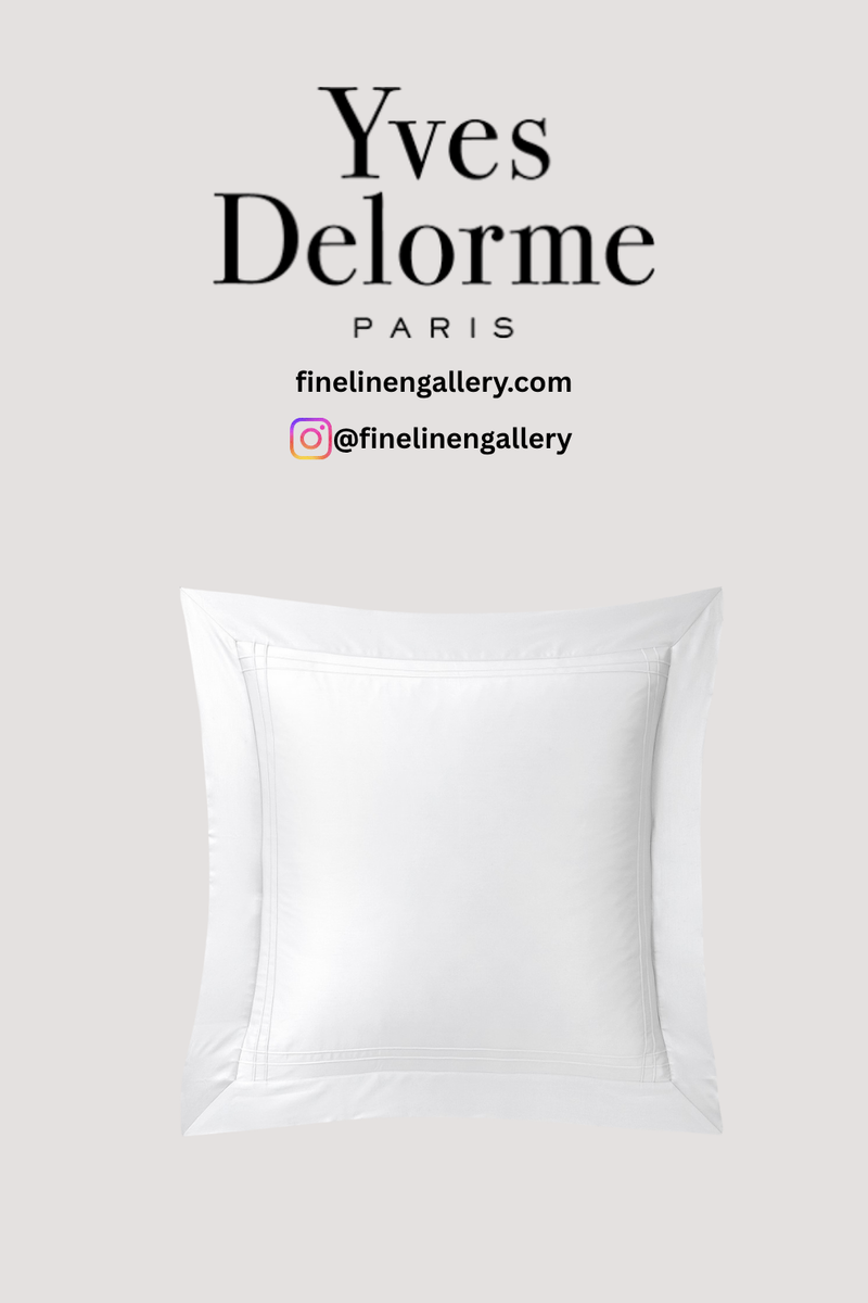 Adagio Sham Yves Delorme Couture