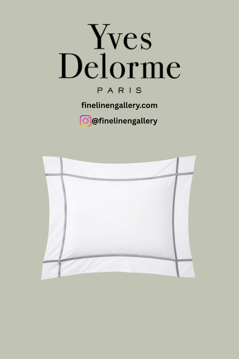 Athena Sham by Yves Delorme 500 Thread Count