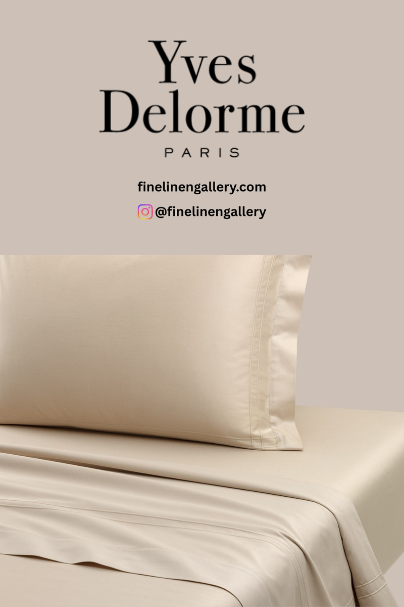 Adagio Flat Sheet Yves Delorme Couture
