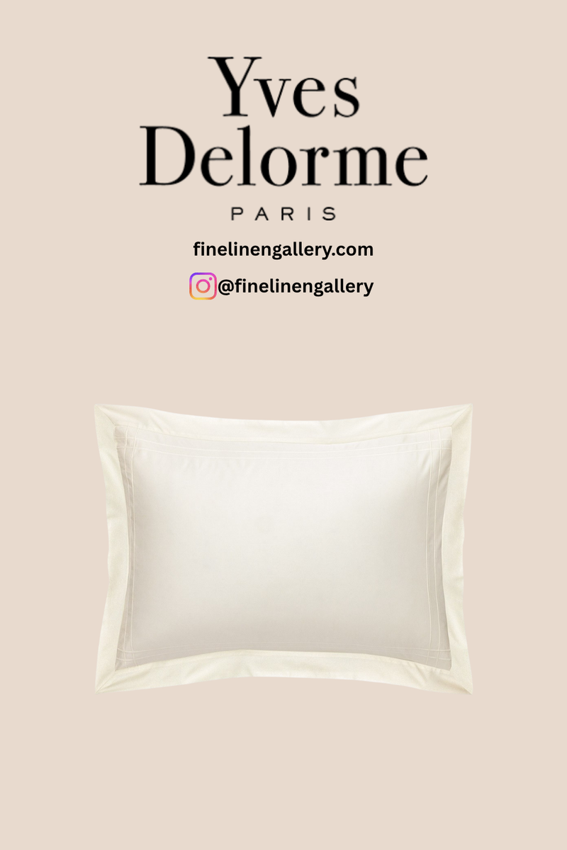 Adagio Sham Yves Delorme Couture