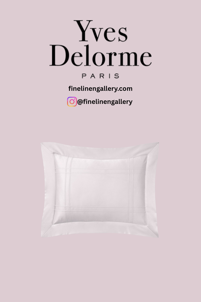 Adagio Sham Yves Delorme Couture