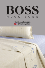 Azure Mist Flat Sheet - Palais Royal Linen Gallery