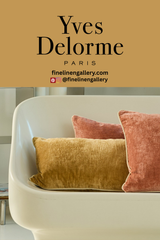 Orphéo Decorative Pillow - Palais Royal Linen Gallery