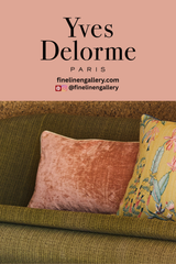Orphéo Decorative Pillow - Palais Royal Linen Gallery